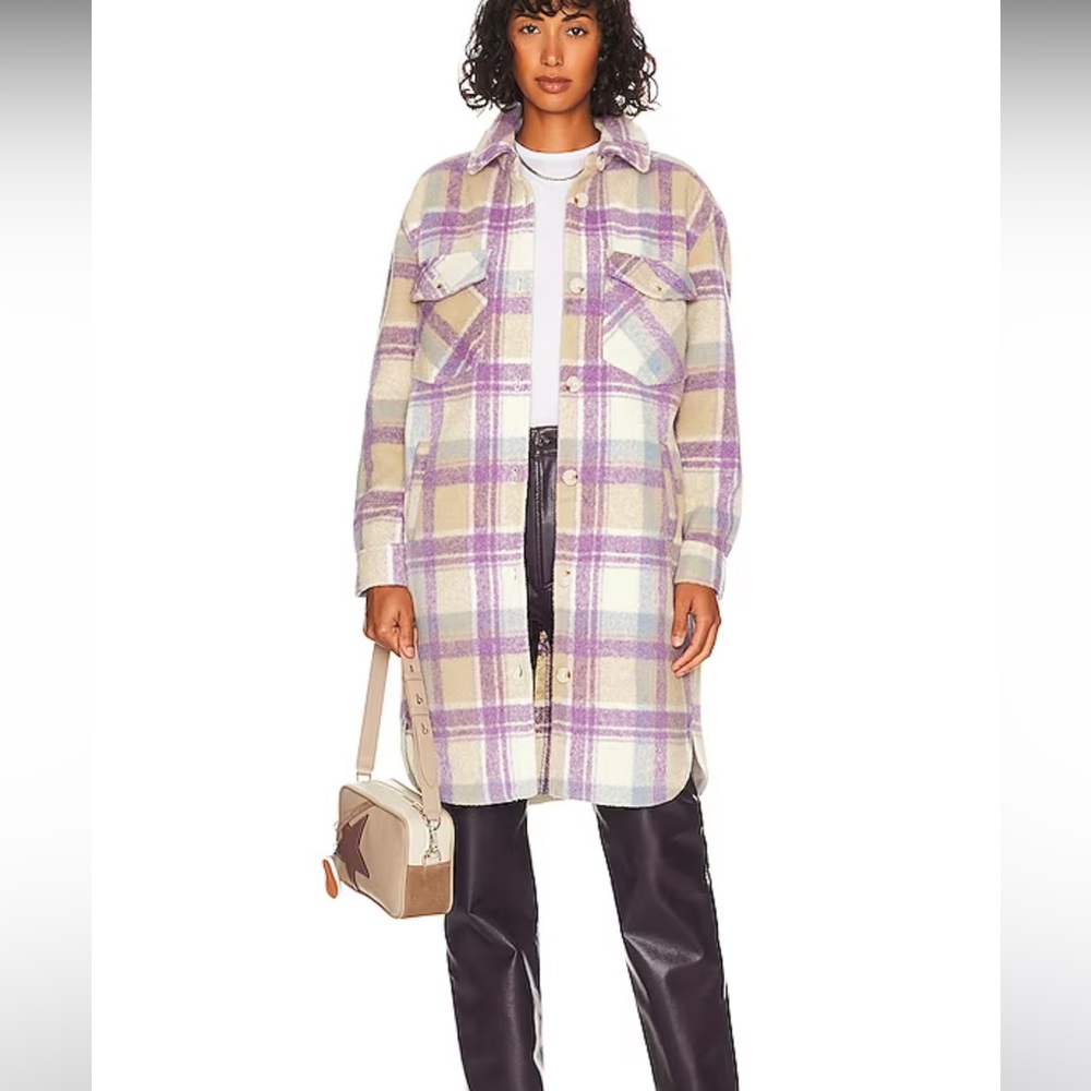 NWT BlankNYC Plaid Shacket in Keep It Up SZ S